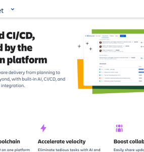 Uma plataforma de controle de versão e integração contínua