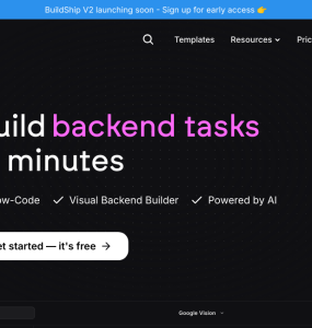 Crie tarefas de backend rapidamente e sem complicações