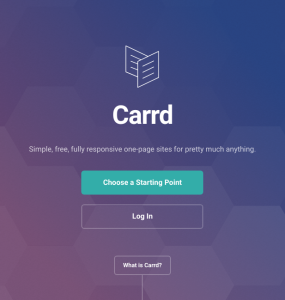 Crie sites de uma página para diversas finalidades de forma simples e rápida