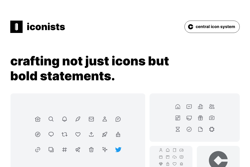 Central Icon System