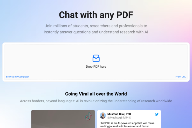 Converse com qualquer PDF de forma simples e prática