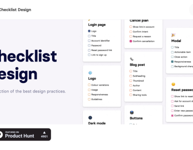 Uma seleção das melhores práticas de design para facilitar a criação de projetos visuais eficientes e funcionais.