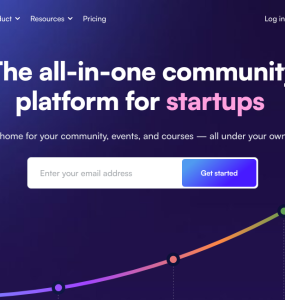 Uma plataforma completa para construir e gerenciar comunidades