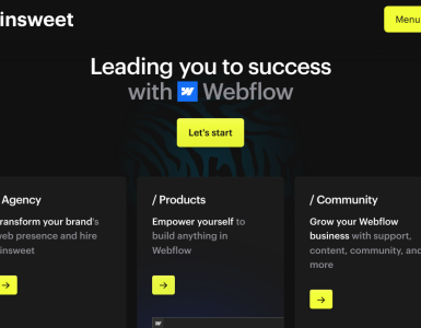 Um sistema de design para Webflow que facilita a vida dos profissionais