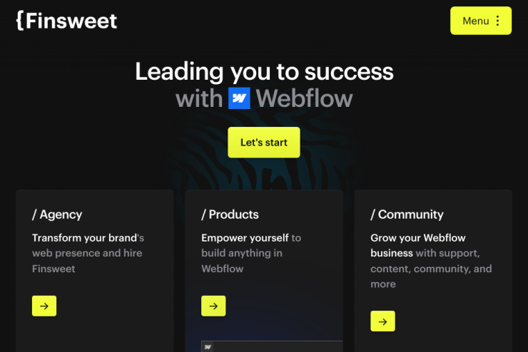 Um sistema de design para Webflow que facilita a vida dos profissionais