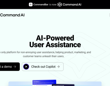 Uma ferramenta que oferece assistência ao usuário com o suporte de inteligência artificial