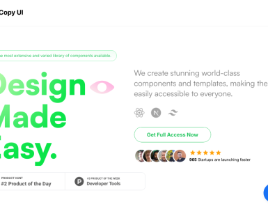 Crie designs de forma simples e rápida