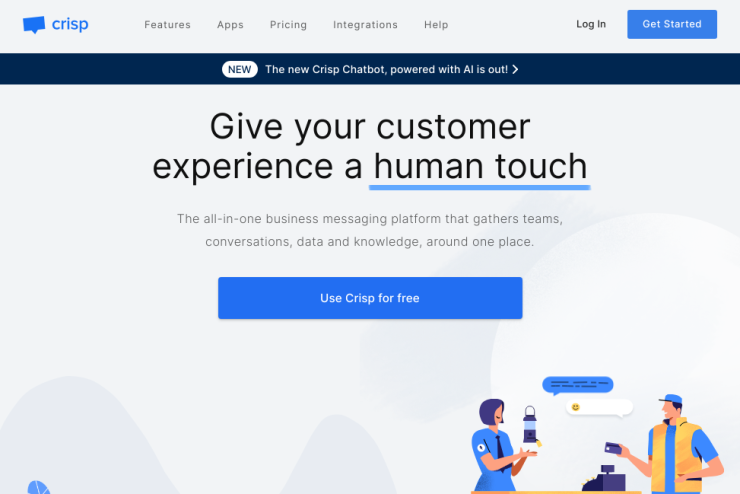 Dê um toque humano ao atendimento ao cliente e melhore a experiência do usuário de forma simples e eficaz.