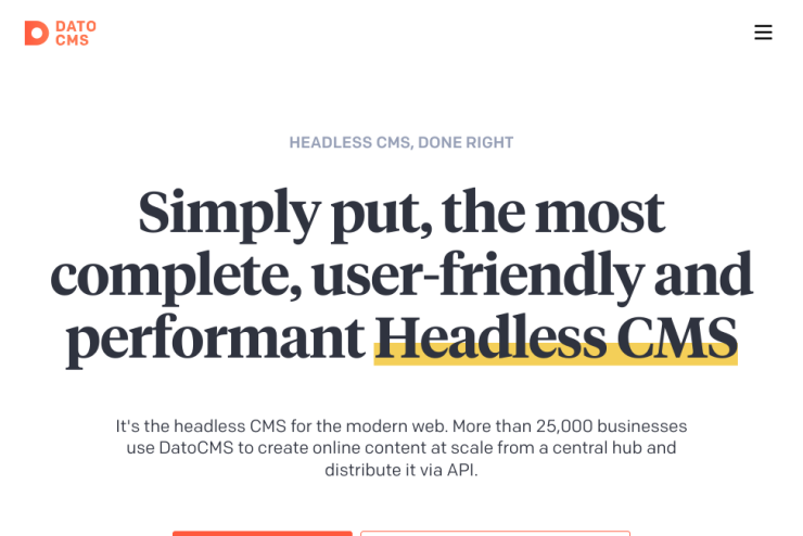 Um CMS headless que realmente funciona