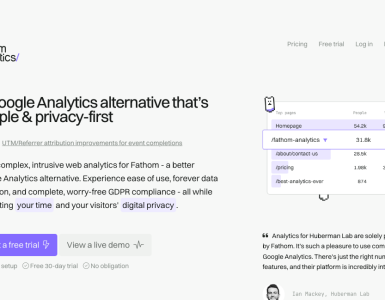Uma alternativa simples e focada na privacidade para quem busca uma ferramenta de análise de dados.
