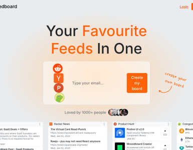 Centralize todos os seus feeds favoritos em um só lugar e tenha acesso rápido às suas atualizações preferidas de forma prática e organizada.