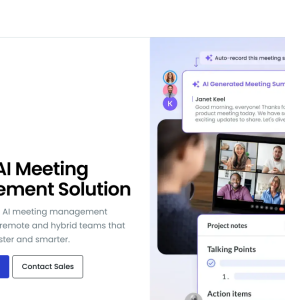 Transformando reuniões em experiências mais agradáveis para todos os participantes.