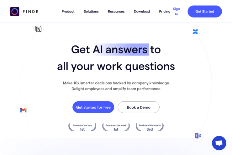 Encontre respostas rápidas para todas as suas dúvidas de trabalho com a ajuda da inteligência artificial.