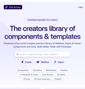 Crie facilmente componentes e templates sem precisar programar