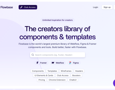 Crie facilmente componentes e templates sem precisar programar