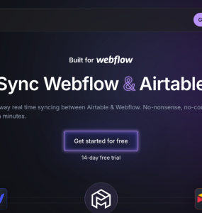 Sincronize suas informações entre Webflow e Airtable de forma simples e prática