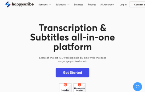 Uma plataforma completa para transcrição e legendas
