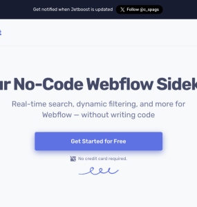 Uma ferramenta sem código que se torna sua aliada no Webflow
