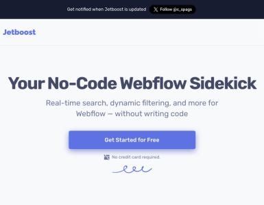 Uma ferramenta sem código que se torna sua aliada no Webflow