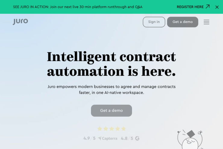Acelere a aprovação de contratos com a ajuda da inteligência artificial e ganhe tempo no seu dia a dia.