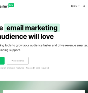 Crie newsletters por e-mail