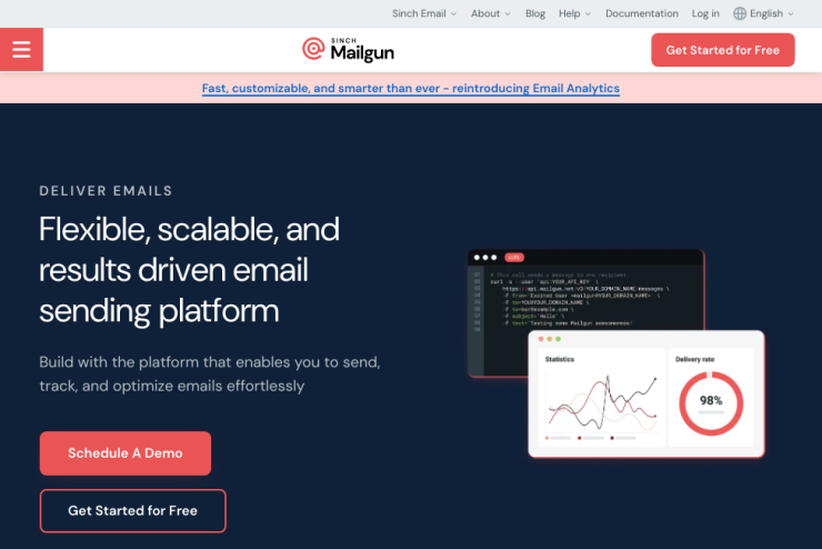 Plataforma de envio de e-mails focada em resultados
