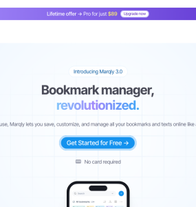 Gerencie seus favoritos de forma prática e organizada. Essa ferramenta transforma a maneira como você salva e acessa links importantes.