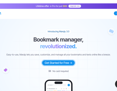 Gerencie seus favoritos de forma prática e organizada. Essa ferramenta transforma a maneira como você salva e acessa links importantes.