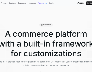 Uma alternativa de código aberto ao Shopify