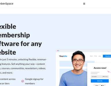 Software para criar sites de membros