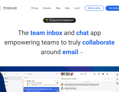 Gerencie e-mails em equipe