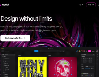 Crie designs de forma livre e sem barreiras
