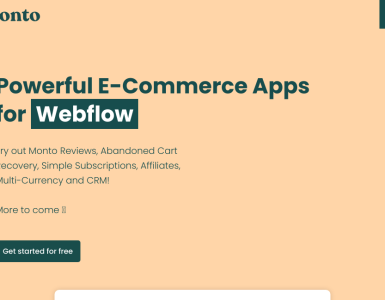 Uma solução prática para criar lojas virtuais no Webflow