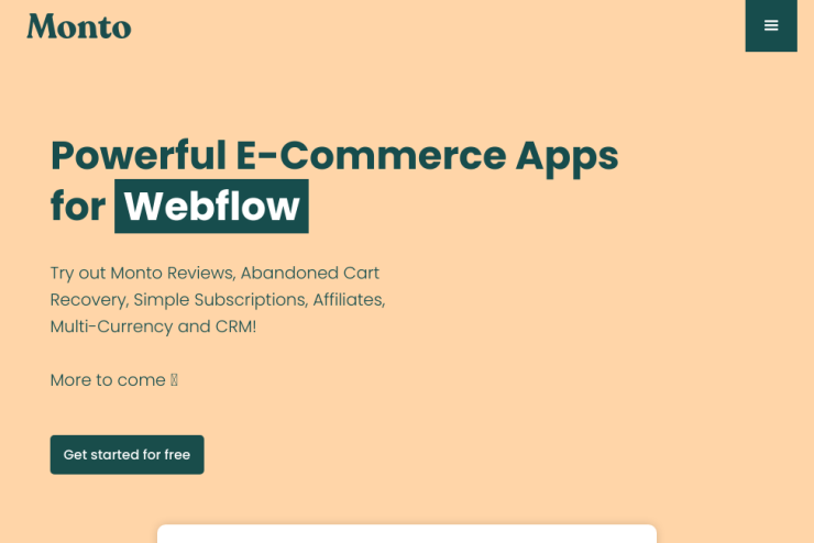 Uma solução prática para criar lojas virtuais no Webflow