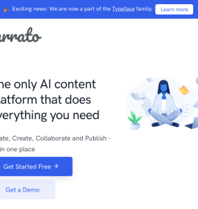 Plataforma de criação e colaboração de conteúdo com inteligência artificial