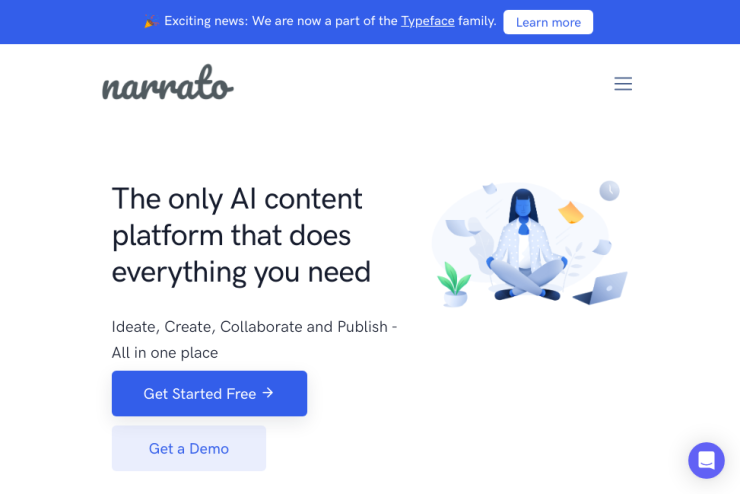 Plataforma de criação e colaboração de conteúdo com inteligência artificial