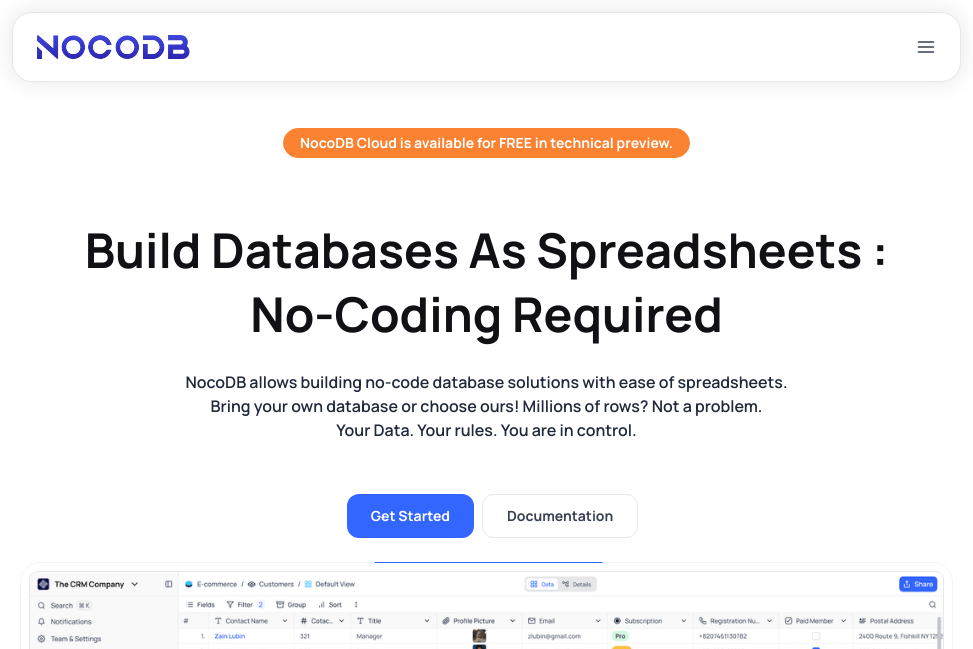 NocoDB