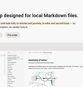 Notas em markdown para Mac