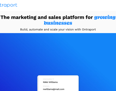 Uma plataforma de vendas e marketing ideal para empresas em crescimento