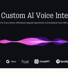 Crie sua própria interface de voz com inteligência artificial e personalize a experiência de interação do jeito que você quiser.