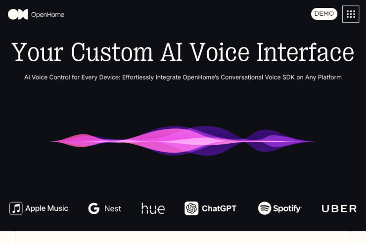 Crie sua própria interface de voz com inteligência artificial e personalize a experiência de interação do jeito que você quiser.