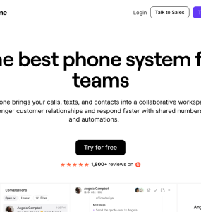 Uma solução completa de telefonia para equipes