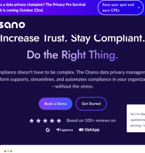 Uma plataforma prática e completa para gerenciar a privacidade de dados de forma descomplicada.