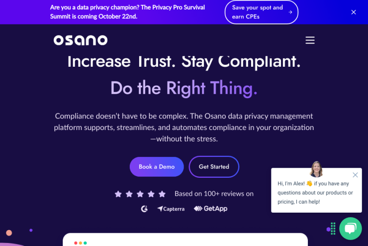 Uma plataforma prática e completa para gerenciar a privacidade de dados de forma descomplicada.