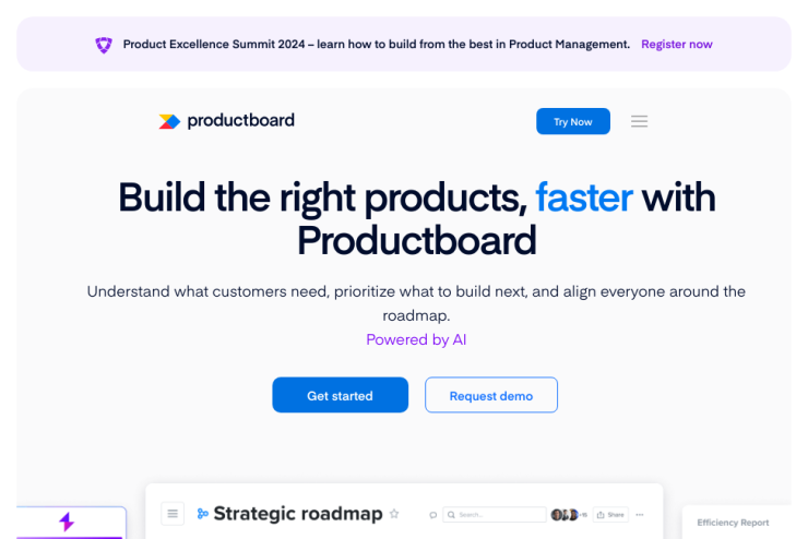 Acelere o lançamento dos seus produtos no mercado e otimize o processo de desenvolvimento com uma ferramenta que facilita a gestão de ideias e feedbacks.