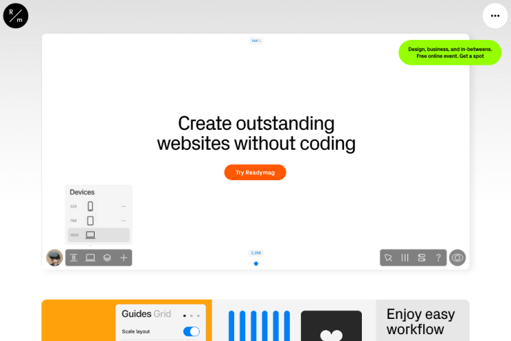 Uma ferramenta de design que facilita a criação de sites incríveis e personalizados