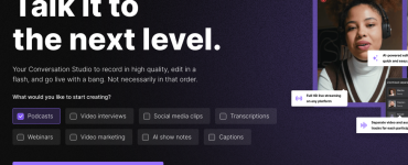 Uma plataforma completa para gravar e editar podcasts e vídeos de forma simples e prática