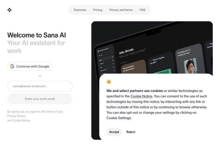 Seu assistente de IA para facilitar o dia a dia no trabalho.