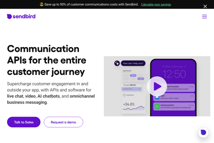 Uma plataforma completa para integrar comunicação em aplicativos