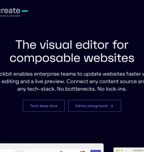 Crie e gerencie seus sites e aplicativos headless de forma simples e visual